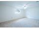 Simple bedroom with carpeted floors and a window offering natural light at 3543 Seffner Dr, Holiday, FL 34691