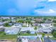 Aerial view of the property and neighborhood at 3543 Seffner Dr, Holiday, FL 34691