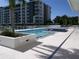 Inviting pool and spa area with comfortable seating at 920 N Osceola Ave # 201, Clearwater, FL 33755