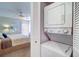 Stackable washer and dryer in a convenient closet at 1655 S Highland Ave # B216, Clearwater, FL 33756