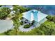Luxury waterfront home with circular driveway and private dock at 13064 Via Flavia, Placida, FL 33946