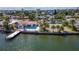 Canal front home with private dock and swimming pool at 1884 Dolphin S Blvd, St Petersburg, FL 33707