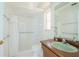 Bathroom with shower, toilet and vanity at 1884 Dolphin S Blvd, St Petersburg, FL 33707