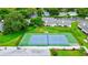 Community tennis court with green landscaping at 2745 Enterprise E Rd # 24, Clearwater, FL 33759