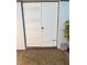 White storage unit with double doors at 1211 N Mcmullen Booth Rd # 1211, Clearwater, FL 33759