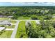 Aerial view of residential neighborhood with lush green landscape at 4986 Ariton Rd, North Port, FL 34288