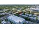 Aerial view of the community and its surroundings at 4115 34Th S Way # 195, St Petersburg, FL 33711
