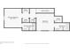 Second-floor layout featuring bedrooms, bathrooms, utility, and closets at 2272 Chianti Pl # 4-0048, Palm Harbor, FL 34683