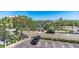 Aerial view of surrounding area and street parking at 19610 Gulf Blvd # 308, Indian Shores, FL 33785