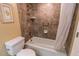 Clean bathroom with bathtub and shower at 19610 Gulf Blvd # 308, Indian Shores, FL 33785