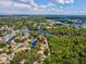 Property location shown with respect to the waterway and neighborhood at 5425 Waters Edge Dr, New Port Richey, FL 34653