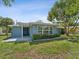 Charming single story home with light blue siding at 5425 Waters Edge Dr, New Port Richey, FL 34653