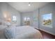 Bright bedroom with water views and hardwood floors at 205 Brightwater Dr # 401, Clearwater Beach, FL 33767