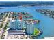 Aerial view showing building location and surrounding neighborhood at 420 64Th Ave # A, St Pete Beach, FL 33706