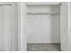 Empty closet with wire shelving and white walls at 2210 Utopian E Dr # 206, Clearwater, FL 33763