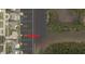 Map showing property location with waterfront access and surrounding waterways at 1964 Arvis E Cir, Clearwater, FL 33764