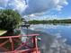Scenic view of the waterway, illustrating the community's beautiful natural surroundings at 1964 Arvis E Cir, Clearwater, FL 33764