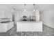 Modern kitchen with island and stainless steel appliances at 7535 62Nd N Way, Pinellas Park, FL 33781