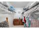 Walk-in closet with shelving and dresser at 5257 Beach Se Dr # D, St Petersburg, FL 33705