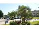 Relaxing pool area with palm trees and seating for residents at 6363 Gulf Winds Dr # 131, St Pete Beach, FL 33706