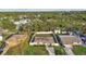 Aerial view showing home's location in neighborhood at 831 Searcy Ave, Sarasota, FL 34237