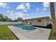 Enjoy this refreshing pool with a large backyard and home access at 831 Searcy Ave, Sarasota, FL 34237