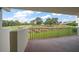 Private balcony overlooking a beautifully landscaped golf course at 50 Coe Rd # 311, Belleair, FL 33756