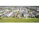Aerial view of a community with various house styles at 13043 Pennybrook Dr, Riverview, FL 33579