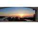 Captivating sunset view from a waterfront property at 1227 Osowaw Blvd, Spring Hill, FL 34607