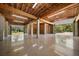 Large unfinished basement garage, offering ample space and natural light at 1227 Osowaw Blvd, Spring Hill, FL 34607