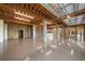 Unfinished basement garage with high ceilings and open floor plan at 1227 Osowaw Blvd, Spring Hill, FL 34607