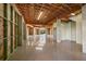 Unfinished basement garage featuring high ceilings and open space at 1227 Osowaw Blvd, Spring Hill, FL 34607