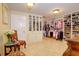 Spacious walk-in closet with custom shelving and a dressing area at 1227 Osowaw Blvd, Spring Hill, FL 34607