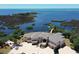 Luxury waterfront home with private dock and expansive views at 1227 Osowaw Blvd, Spring Hill, FL 34607