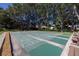 Well-maintained shuffleboard courts surrounded by lush landscaping at 2585 Bay Berry Dr # 43D, Clearwater, FL 33763