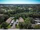 Aerial view showcasing community, lake, and surrounding landscape at 2585 Bay Berry Dr # 43D, Clearwater, FL 33763