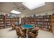 Quiet community library with ample bookshelves and comfortable seating at 2585 Bay Berry Dr # 43D, Clearwater, FL 33763