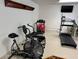 Community fitness center with treadmills, stationary bike, and weights at 2585 Bay Berry Dr # 43D, Clearwater, FL 33763