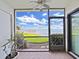 Enclosed lanai boasts serene water views and plenty of natural light at 6177 Sun Blvd # 108, St Petersburg, FL 33715
