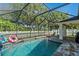 Inviting screened pool with plenty of space for fun at 7187 50Th Avenue E Cir, Palmetto, FL 34221