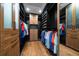 Custom closet with modern design and abundant storage at 2316 Kent Pl, Clearwater, FL 33764