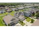 Aerial view of neighborhood showcasing various homes at 12235 Creek Preserve Dr, Riverview, FL 33579