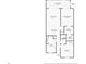 Floor plan showing a spacious layout with two bedrooms and two baths at 1730 Manasota Beach Rd # 115, Englewood, FL 34223