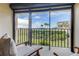 Serene balcony showcasing panoramic ocean views at 4450 Gulf Blvd # 104, St Pete Beach, FL 33706