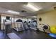 Well-equipped fitness center with cardio and weight machines at 4450 Gulf Blvd # 104, St Pete Beach, FL 33706
