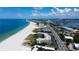 Aerial view of beachfront property and community at 4450 Gulf Blvd # 104, St Pete Beach, FL 33706