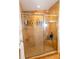 Large walk-in shower with built-in seating and updated tile at 5501 Bates St, Seminole, FL 33772