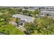 Aerial view of pink building near the water at 5157 Beach Se Dr # C, St Petersburg, FL 33705