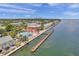 Community dock and waterfront pool view at 5157 Beach Se Dr # C, St Petersburg, FL 33705