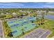 Expansive sports courts for tennis, pickleball, and basketball at 5157 Beach Se Dr # C, St Petersburg, FL 33705